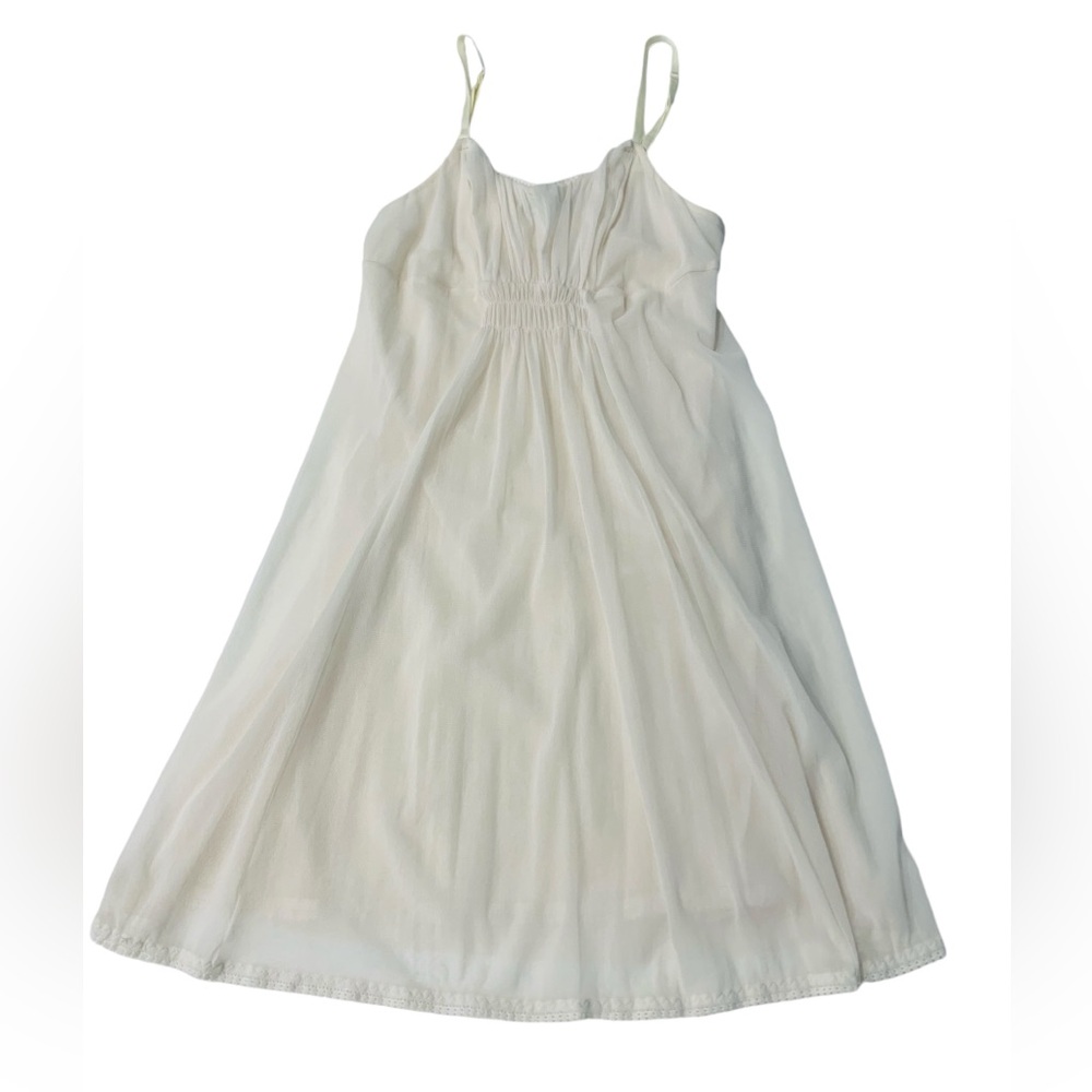 On Gossamer Mesh Gown - Ivory